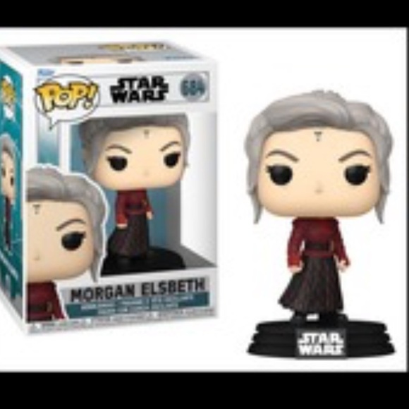 Funko Pop Star Wars Morgan Elsbeth Red and Black - Picture 3 of 4
